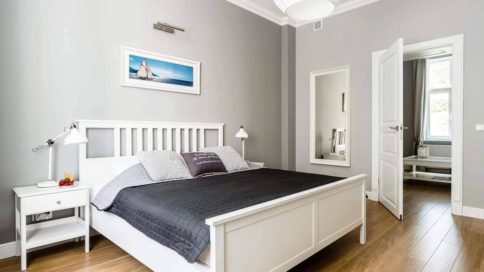 Sanhaus Apartments - Riviera - Apartament Z Dwoma Sypialniami, 100 Metrow Od Deptaka Sopot Polska